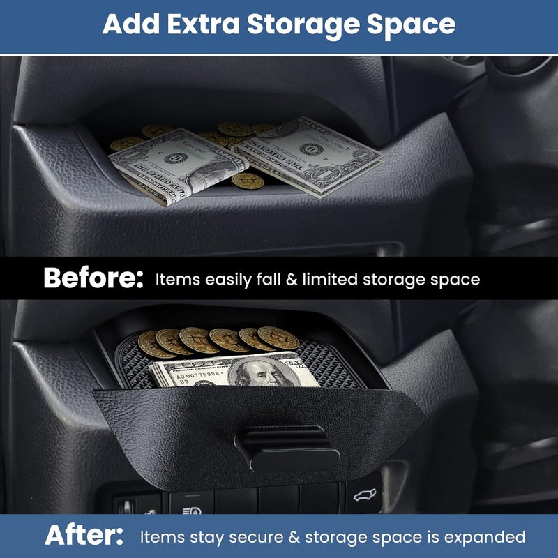 DIAMOOKY Upgraded Center Console Organizer Compatible with Toyota RAV4 2025 2024 2023 2022 2021 2020 2019 Interior Accessories, Drivers Side Cubby Drawer Organizer Storage Box - Image 3